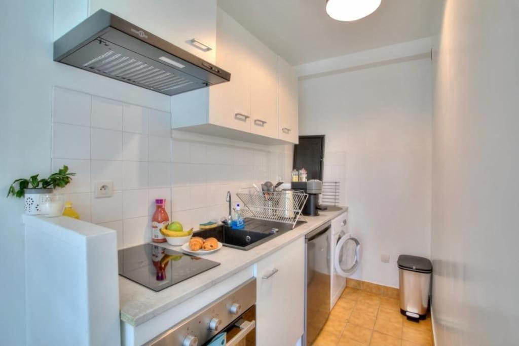 Studio Spacieux Avec Terrasse Et Parking Viry-Châtillon Exterior foto